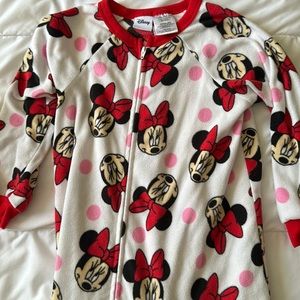 Minnie Mouse Pajama Onesie